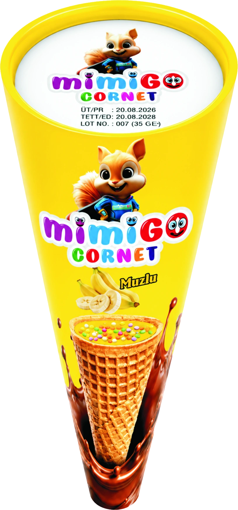 mimiGO Cornet Muzlu